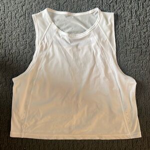 Lululemon Sculpt cropped running tank